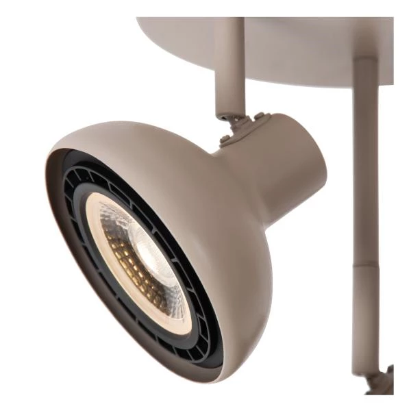 Lucide SENSAS - Ceiling spotlight - Ø 25,8 cm - 3xGU10 (ES111) - Cream - detail 2